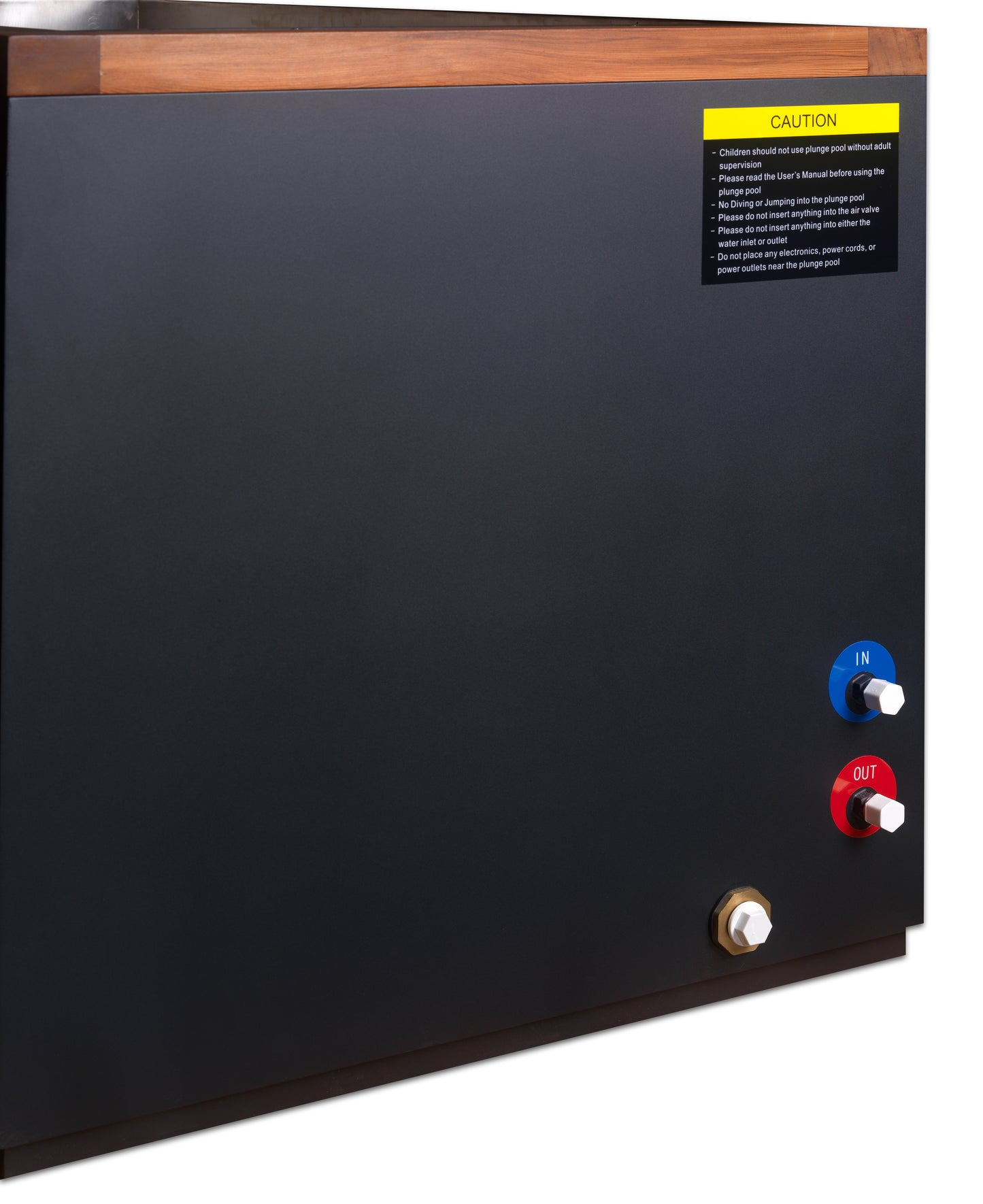 Dynamic Cold Therapy "CUBOID" 304 Stainless Steel Cold Plunge (XL) Chiller (DCT-S-055-NS-34)