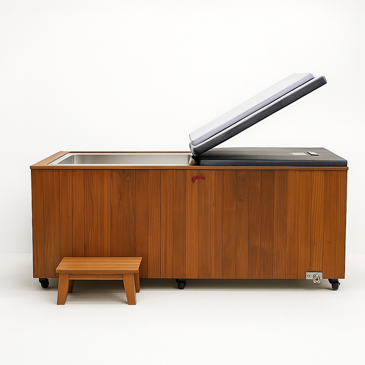 GlacierOak Deluxe Cold Plunge Tub