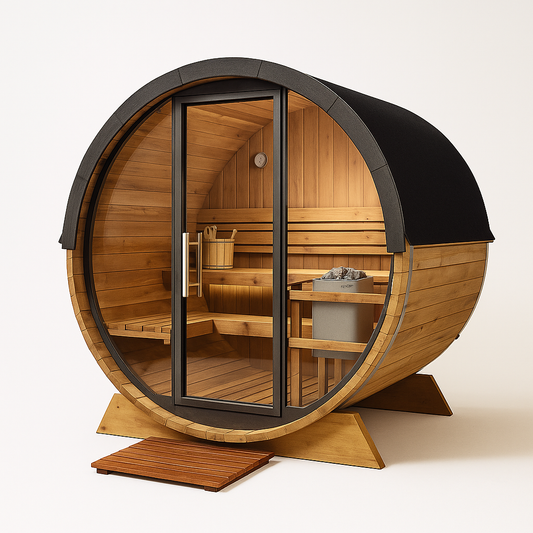 ThermaGlobe Horizon Barrel Sauna