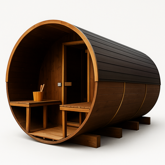 EmberOak Retreat Barrel Sauna