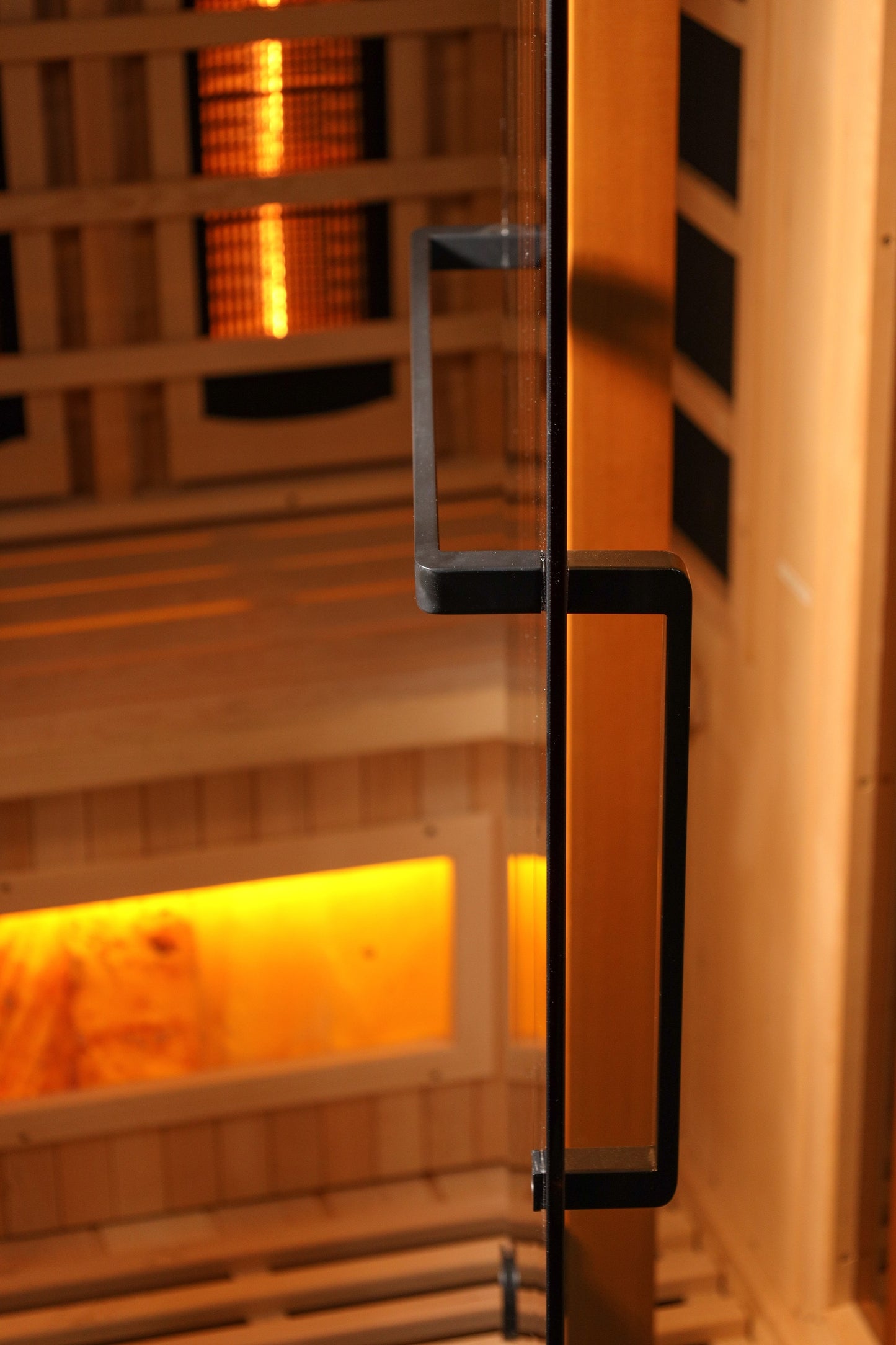 Golden Designs 3-Person Corner Full Spectrum PureTech™ Near Zero EMF FAR Infrared Sauna with Himalayan Salt Bar (GDI-8035-03)