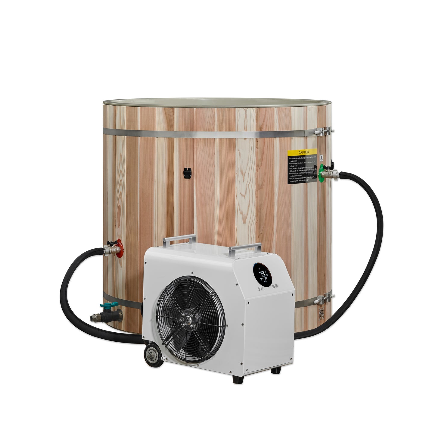 Dynamic Cold Therapy PVC Barrel Cold Plunge (DCT-B-042-PLPC-34)