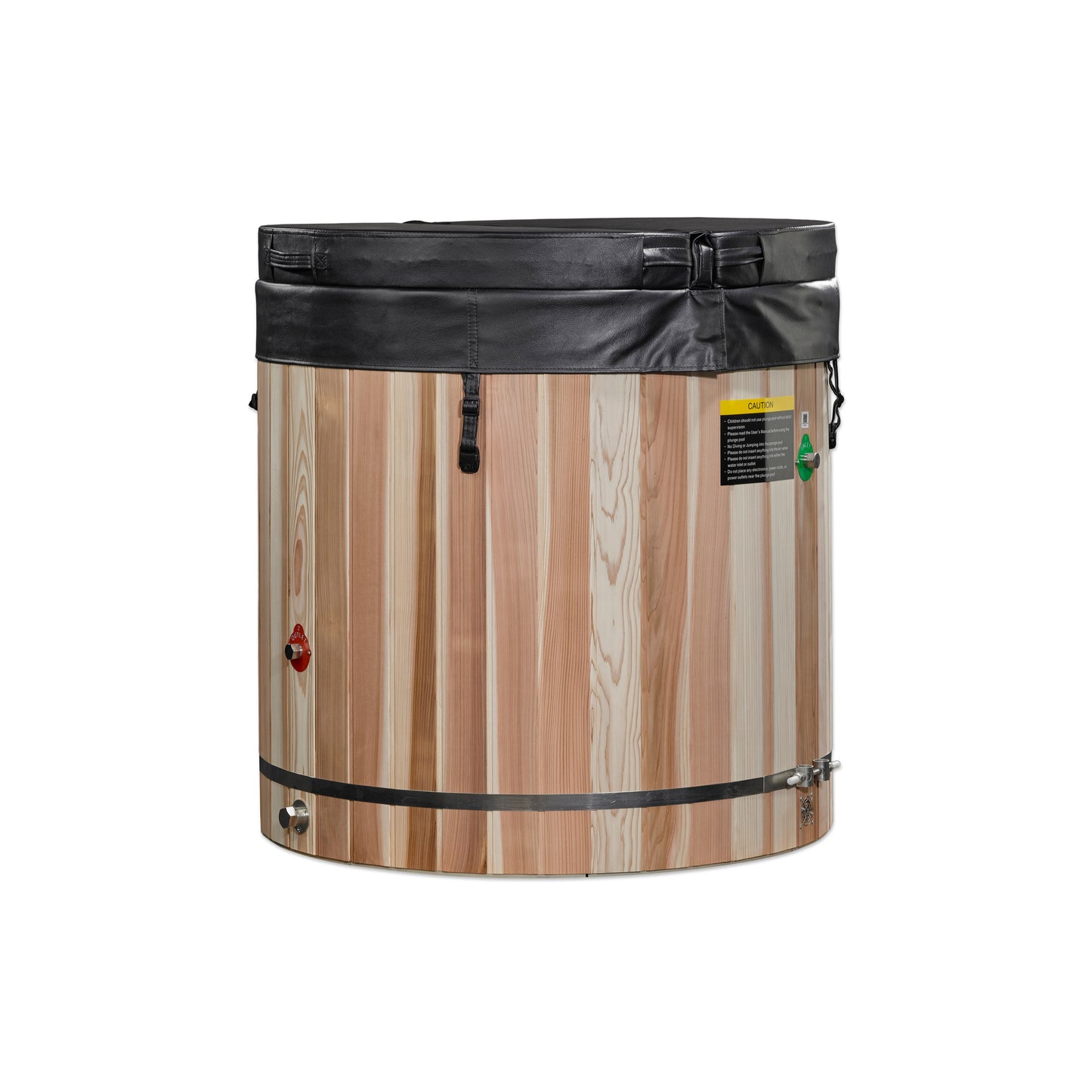 Dynamic Cold Therapy Barrel 304 Stainless Steel Cold Plunge (DCT-B-042-SSPC-34)