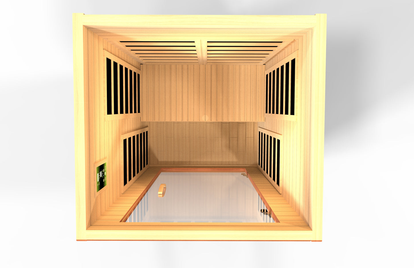 Dynamic "Avila" 1-2-Person Low EMF FAR Infrared Sauna (DYN-6103-01)
