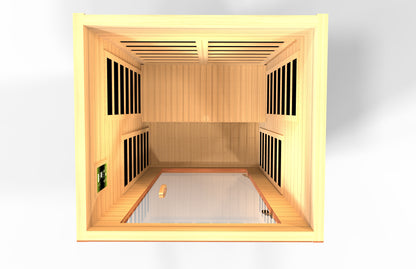 Dynamic "Avila" 1-2-Person Low EMF FAR Infrared Sauna (DYN-6103-01)
