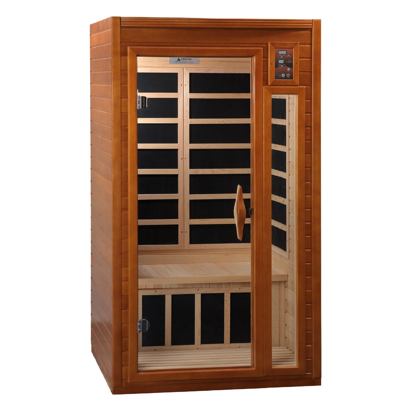 Dynamic "Barcelona" 1-2-Person Low EMF FAR Infrared Sauna (DYN-6106-01)