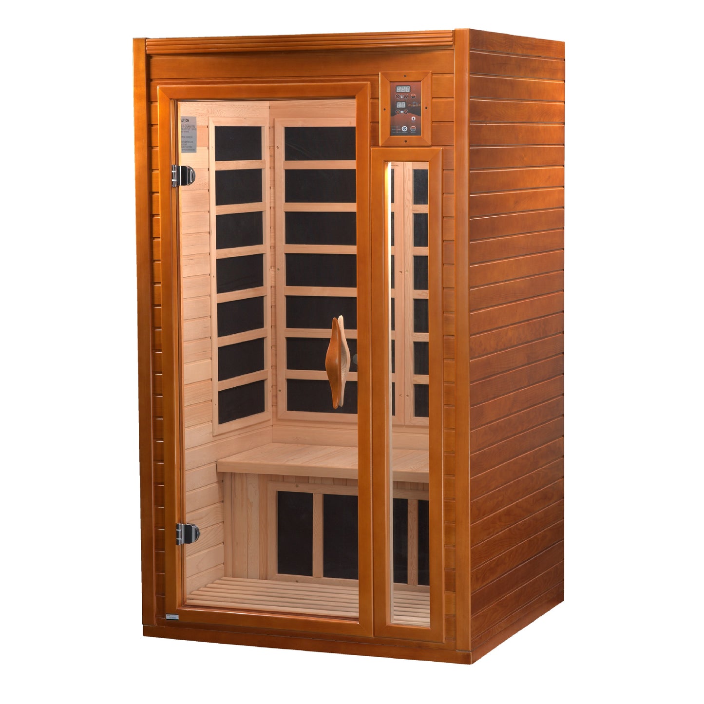 Dynamic "Barcelona" 1-2-Person Low EMF FAR Infrared Sauna (DYN-6106-01)