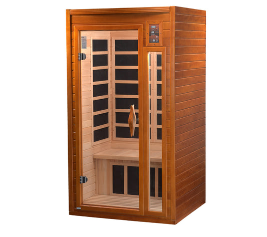 Dynamic "Barcelona" 1-2-Person Low EMF FAR Infrared Sauna (DYN-6106-01)