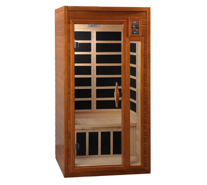 Dynamic "Barcelona" Elite 1-2-Person Ultra Low EMF FAR Infrared Sauna (DYN-6106-01 Elite)