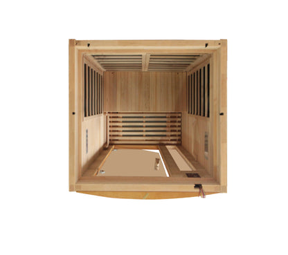 Dynamic "Barcelona" Elite 1-2-Person Ultra Low EMF FAR Infrared Sauna (DYN-6106-01 Elite)