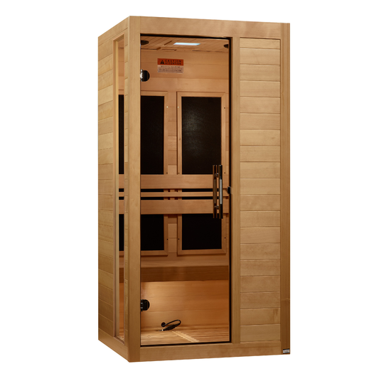 Dynamic "Veneto" Elite 1-2-Person Ultra Low EMF FAR Infrared Sauna (DYN-6115-05 Elite)