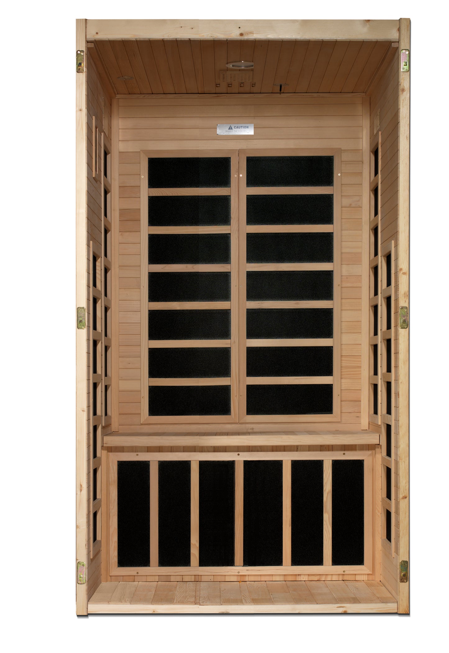 Dynamic "Gracia" Elite 1-2-Person Ultra Low EMF FAR Infrared Sauna (DYN-6119-01 Elite)