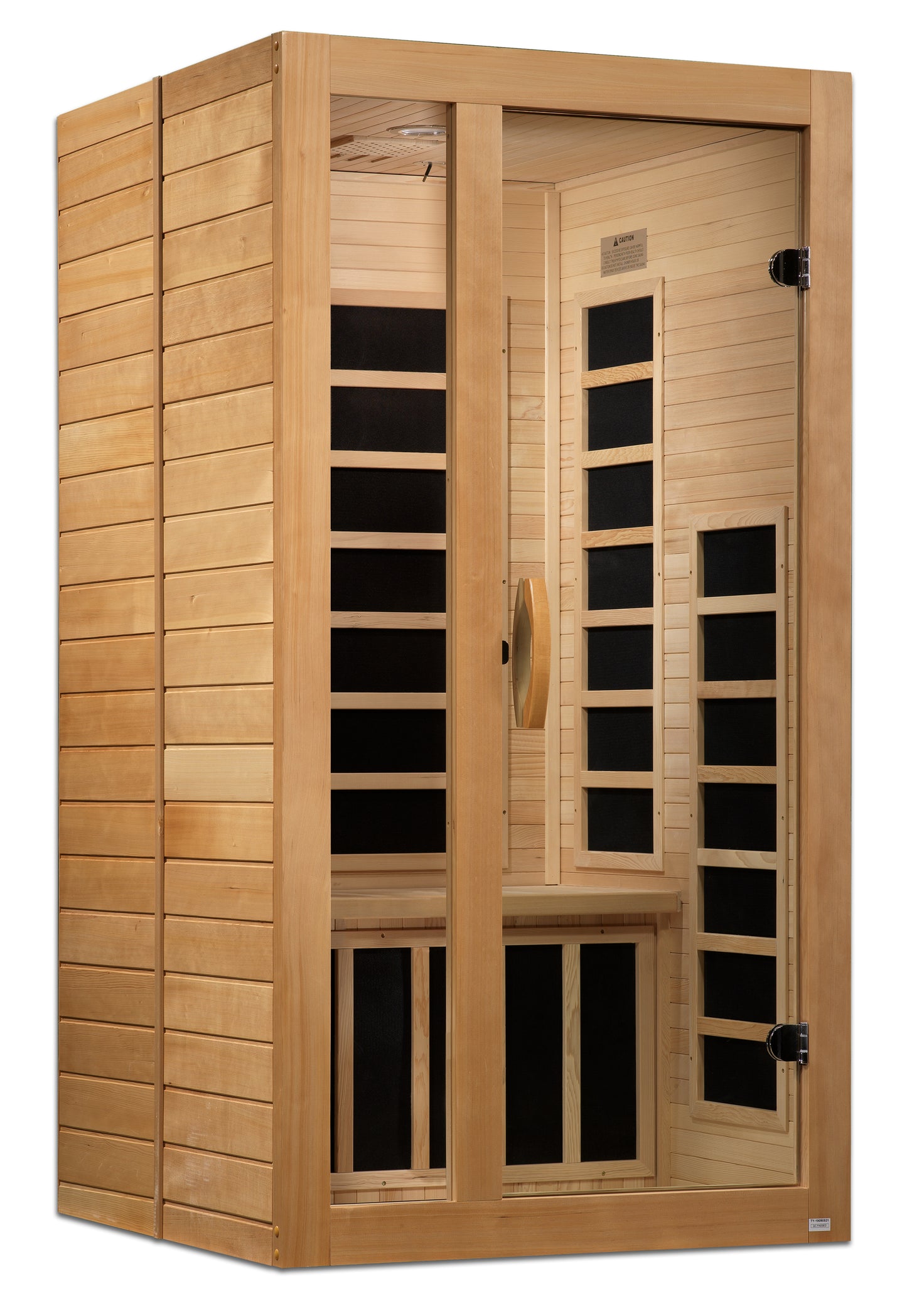 Dynamic "Gracia" Elite 1-2-Person Ultra Low EMF FAR Infrared Sauna (DYN-6119-01 Elite)