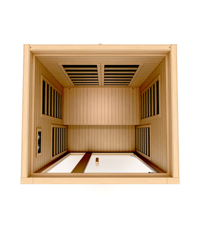 Dynamic "Gracia" Elite 1-2-Person Ultra Low EMF FAR Infrared Sauna (DYN-6119-01 Elite)