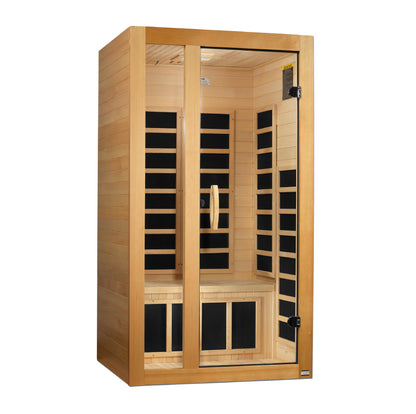 Dynamic "Gracia" Elite 1-2-Person Ultra Low EMF FAR Infrared Sauna (DYN-6119-01 Elite)