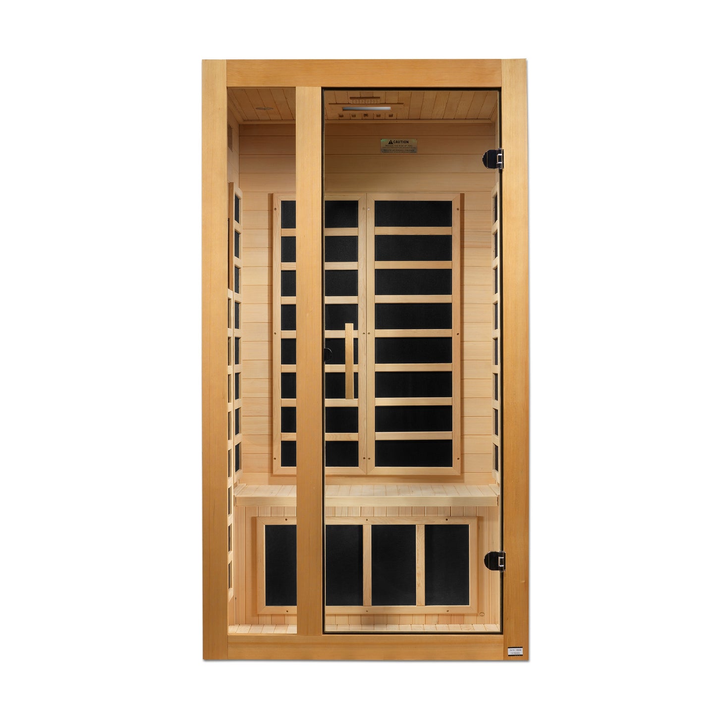 Dynamic "Gracia" Elite 1-2-Person Ultra Low EMF FAR Infrared Sauna (DYN-6119-01 Elite)