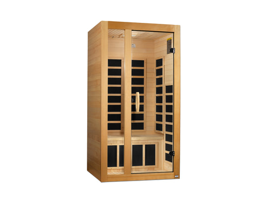 Dynamic "Gracia" 1-2-Person Low EMF FAR Infrared Sauna (DYN-6119-01)