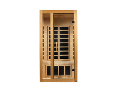 Dynamic "Gracia" 1-2-Person Low EMF FAR Infrared Sauna (DYN-6119-01)