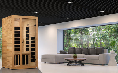 Dynamic "Gracia" Elite 1-2-Person Ultra Low EMF FAR Infrared Sauna (DYN-6119-01 Elite)