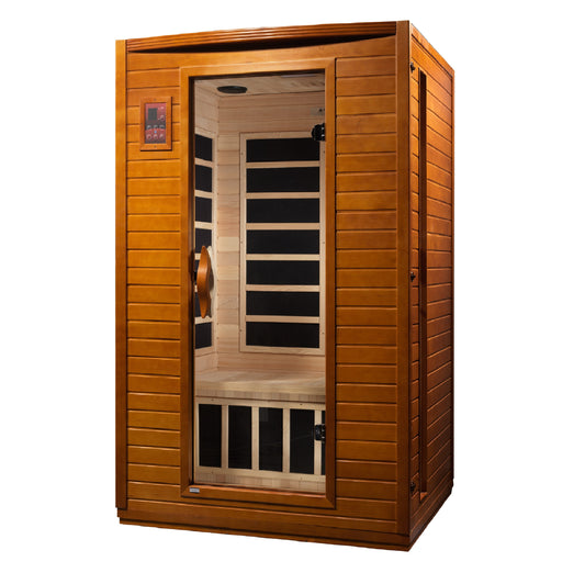 Dynamic "Versailles" 2-Person Low EMF FAR Infrared Sauna  (DYN-6202-03)