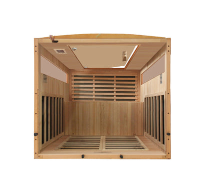 Dynamic "Versailles" 2-Person Low EMF FAR Infrared Sauna  (DYN-6202-03)