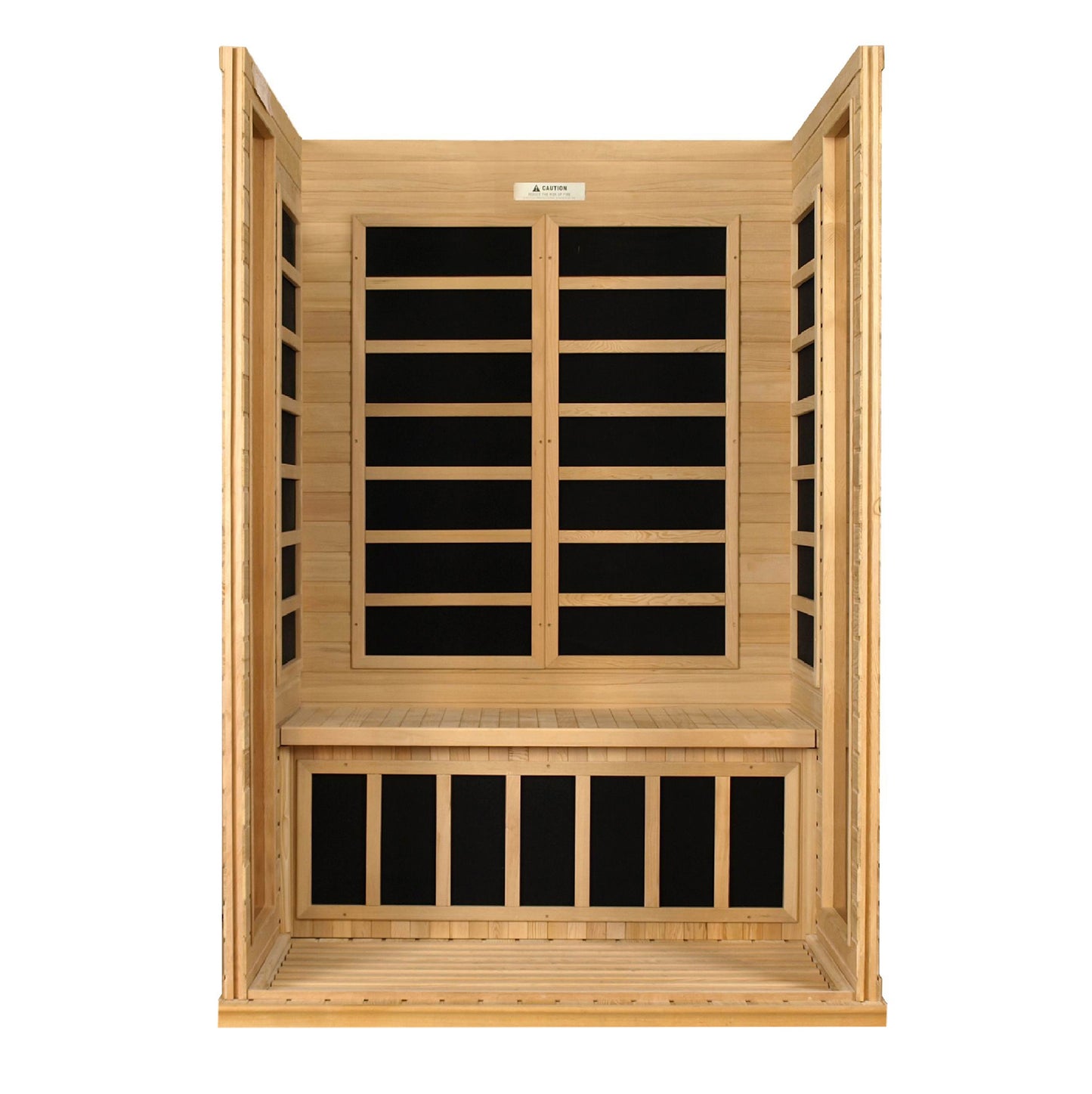 Dynamic "Versailles" 2-Person Low EMF FAR Infrared Sauna  (DYN-6202-03)