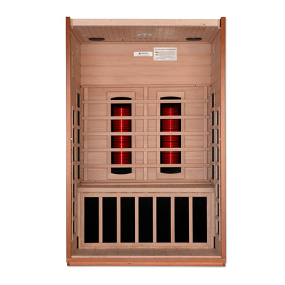 Dynamic "Cardoba" 2-Person Full Spectrum Near Zero EMF FAR Infrared Sauna (DYN-6203-02 FS)