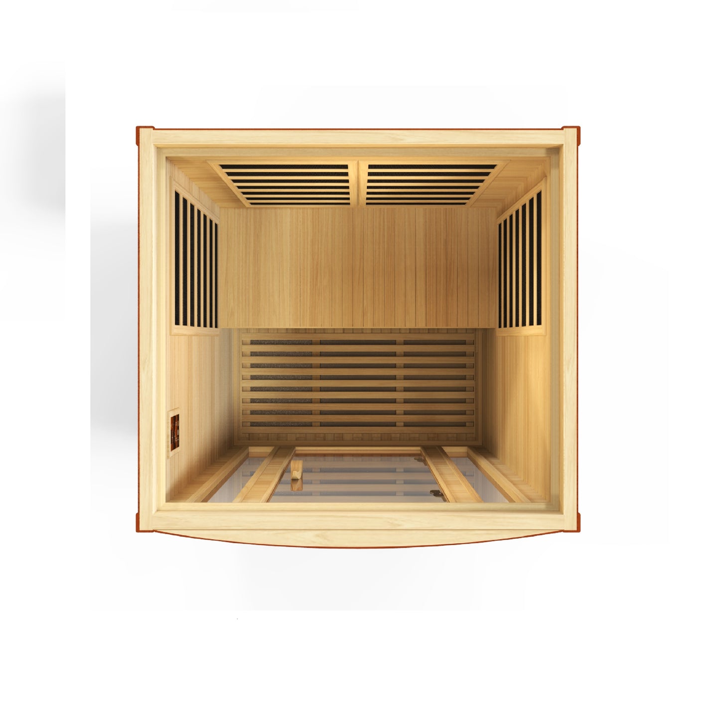 Dynamic "San Marino" Elite 2-Person Ultra Low EMF FAR Infrared Sauna (DYN-6206-01 Elite)