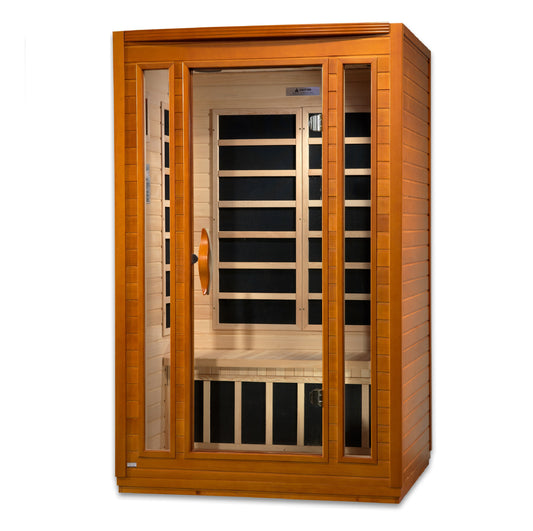 Dynamic "San Marino" 2-Person Low EMF FAR Infrared Sauna (DYN-6206-01)