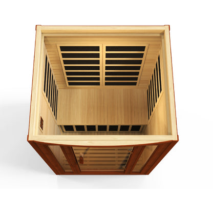 Dynamic "San Marino" Elite 2-Person Ultra Low EMF FAR Infrared Sauna (DYN-6206-01 Elite)