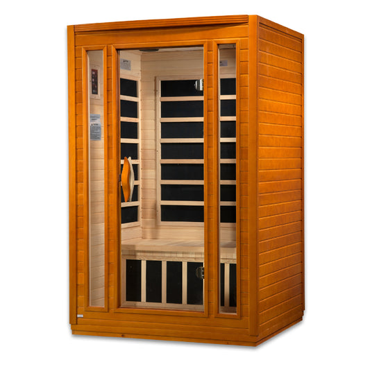 Dynamic "San Marino" Elite 2-Person Ultra Low EMF FAR Infrared Sauna (DYN-6206-01 Elite)