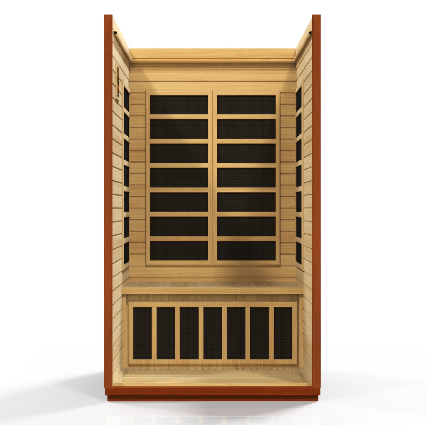 Dynamic "San Marino" Elite 2-Person Ultra Low EMF FAR Infrared Sauna (DYN-6206-01 Elite)