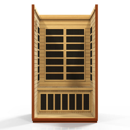 Dynamic "San Marino" Elite 2-Person Ultra Low EMF FAR Infrared Sauna (DYN-6206-01 Elite)
