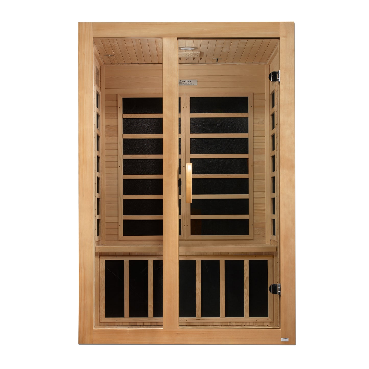 Dynamic "Santiago" 2-Person Low EMF FAR Infrared Sauna (DYN-6209-01)