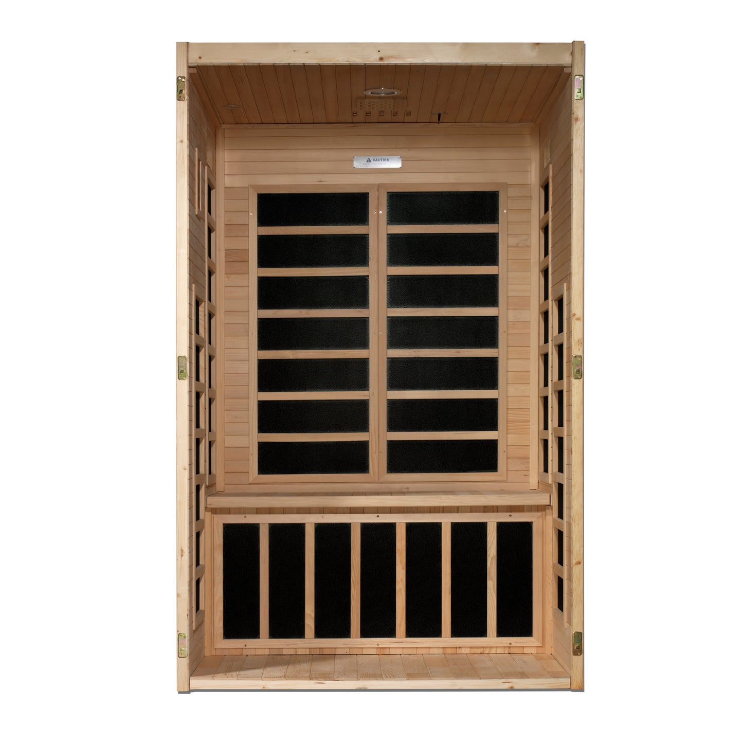 Dynamic "Santiago" 2-Person Low EMF FAR Infrared Sauna (DYN-6209-01)