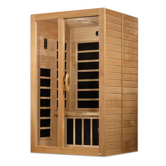 Dynamic "Santiago" 2-Person Low EMF FAR Infrared Sauna (DYN-6209-01)