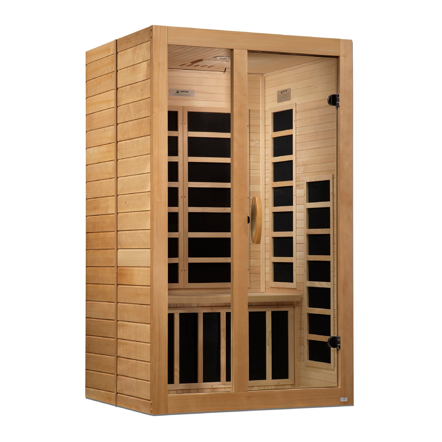 Dynamic "Santiago" 2-Person Low EMF FAR Infrared Sauna (DYN-6209-01)