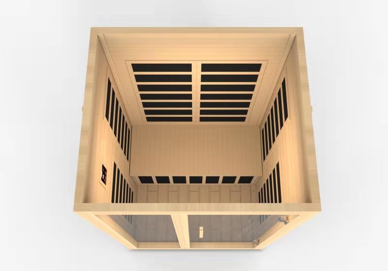 Dynamic "Santiago" 2-Person Low EMF FAR Infrared Sauna (DYN-6209-01)