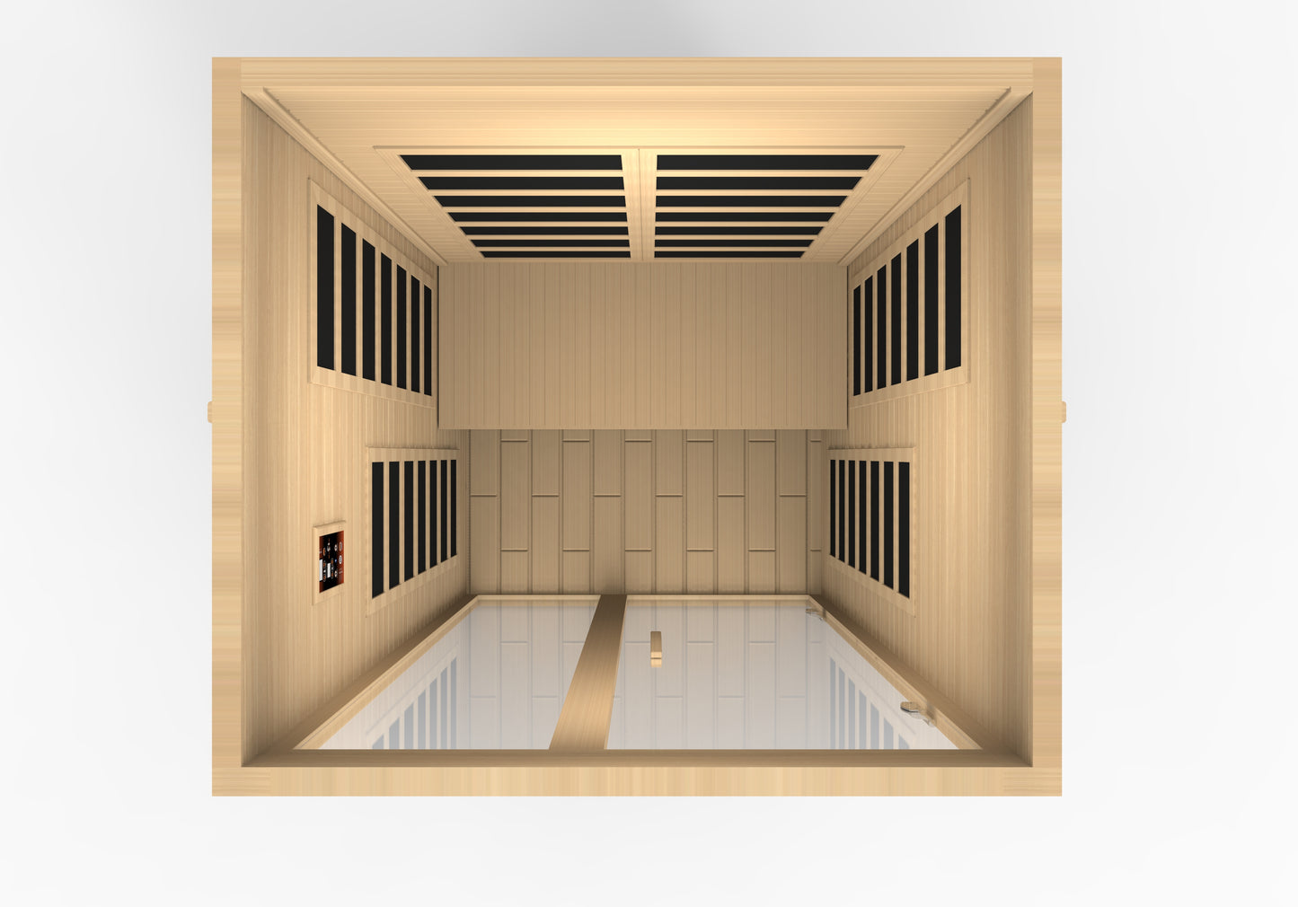 Dynamic "Santiago" 2-Person Low EMF FAR Infrared Sauna (DYN-6209-01)