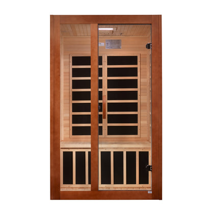 Dynamic "Santiago" Elite 2-Person Ultra Low EMF FAR Infrared Sauna (DYN-6209-02 Elite)