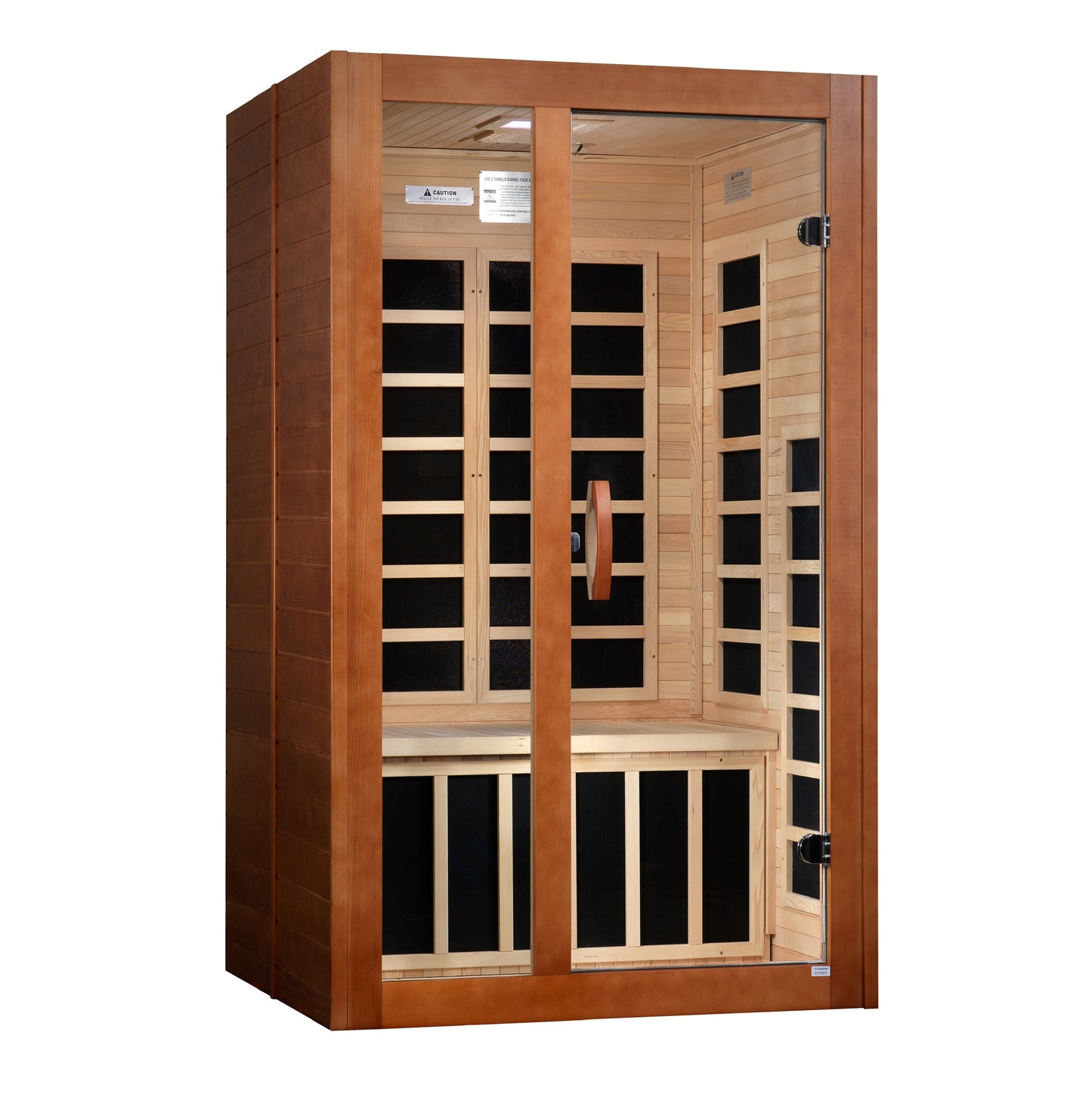 Dynamic "Santiago" Elite 2-Person Ultra Low EMF FAR Infrared Sauna (DYN-6209-02 Elite)