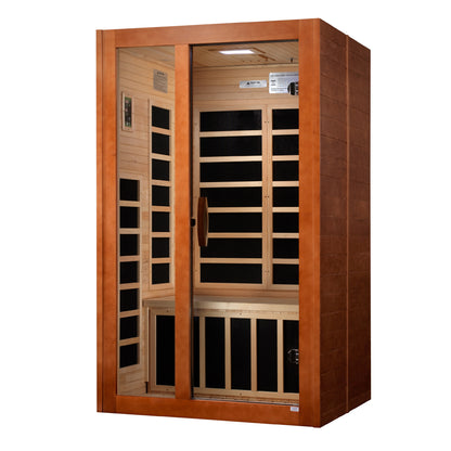 Dynamic "Santiago" Elite 2-Person Ultra Low EMF FAR Infrared Sauna (DYN-6209-02 Elite)