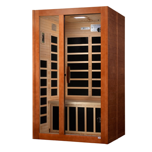 Dynamic "Santiago" Elite 2-Person Ultra Low EMF FAR Infrared Sauna (DYN-6209-02 Elite)