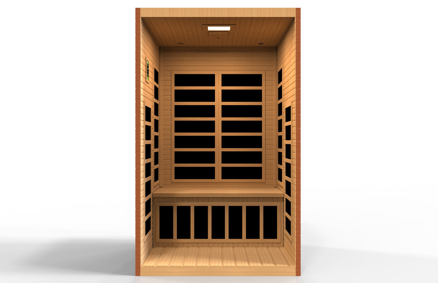 Dynamic "Santiago" Elite 2-Person Ultra Low EMF FAR Infrared Sauna (DYN-6209-02 Elite)