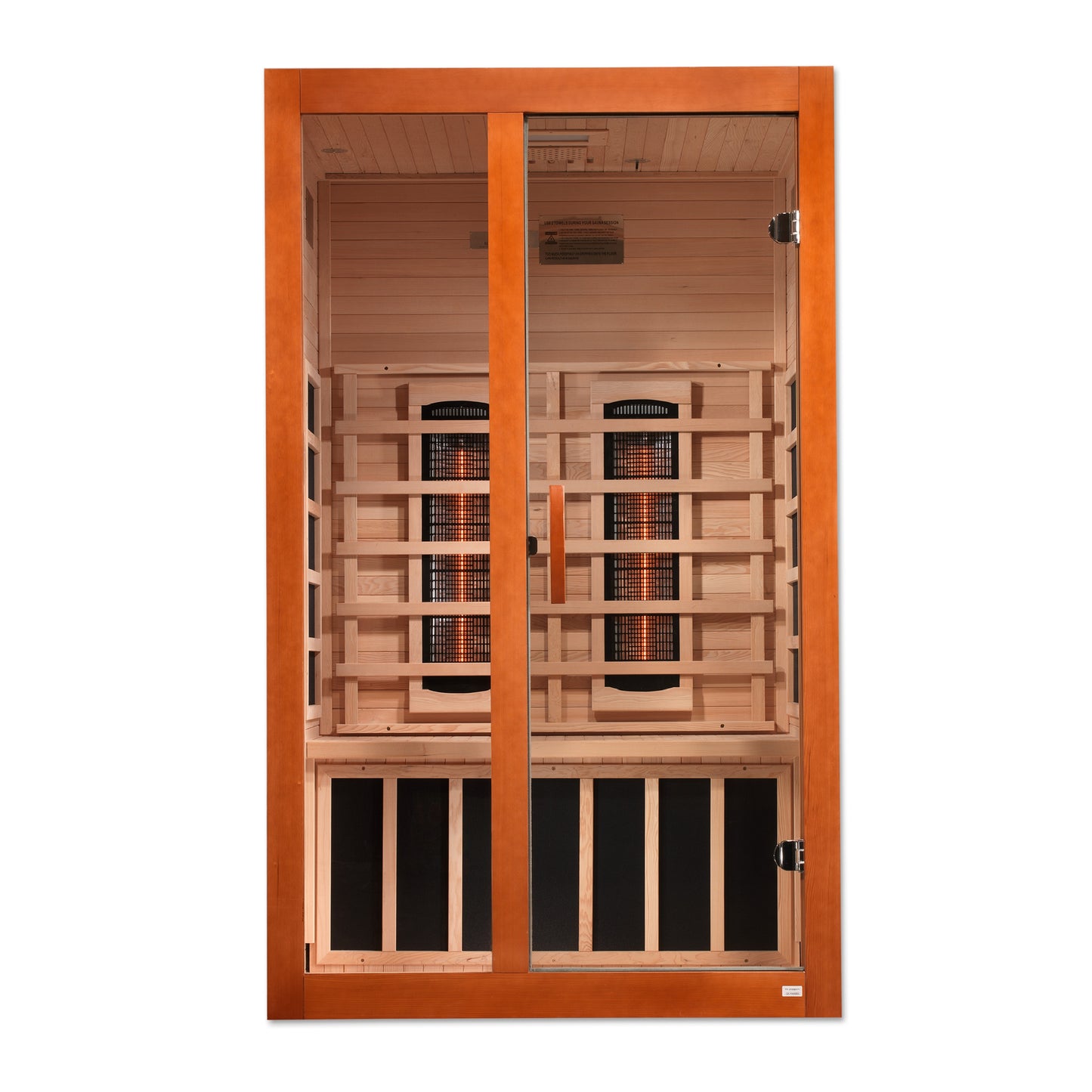 Dynamic "Santiago" 2-Person Full Spectrum Near Zero EMF FAR Infrared Sauna (DYN-6209-03 FS)