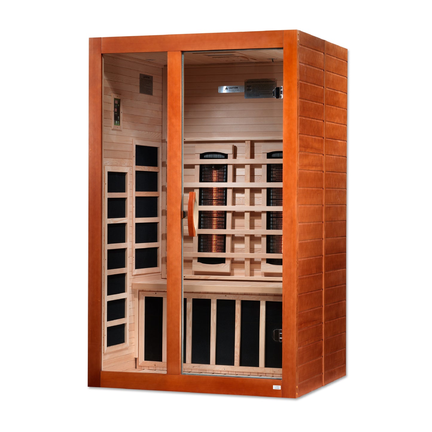Dynamic "Santiago" 2-Person Full Spectrum Near Zero EMF FAR Infrared Sauna (DYN-6209-03 FS)