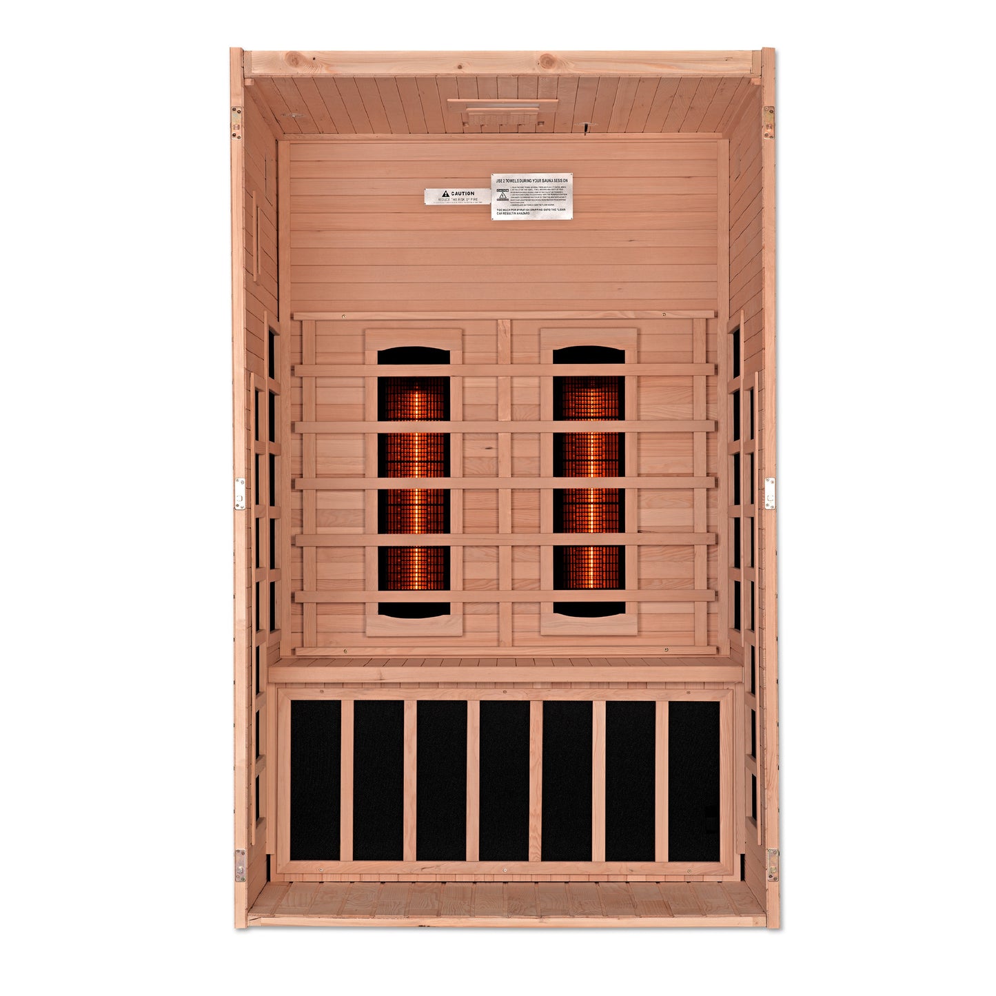 Dynamic "Santiago" 2-Person Full Spectrum Near Zero EMF FAR Infrared Sauna (DYN-6209-03 FS)