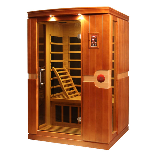 Dynamic "Venice" 2-Person Low EMF FAR Infrared Sauna (DYN-6210-01)