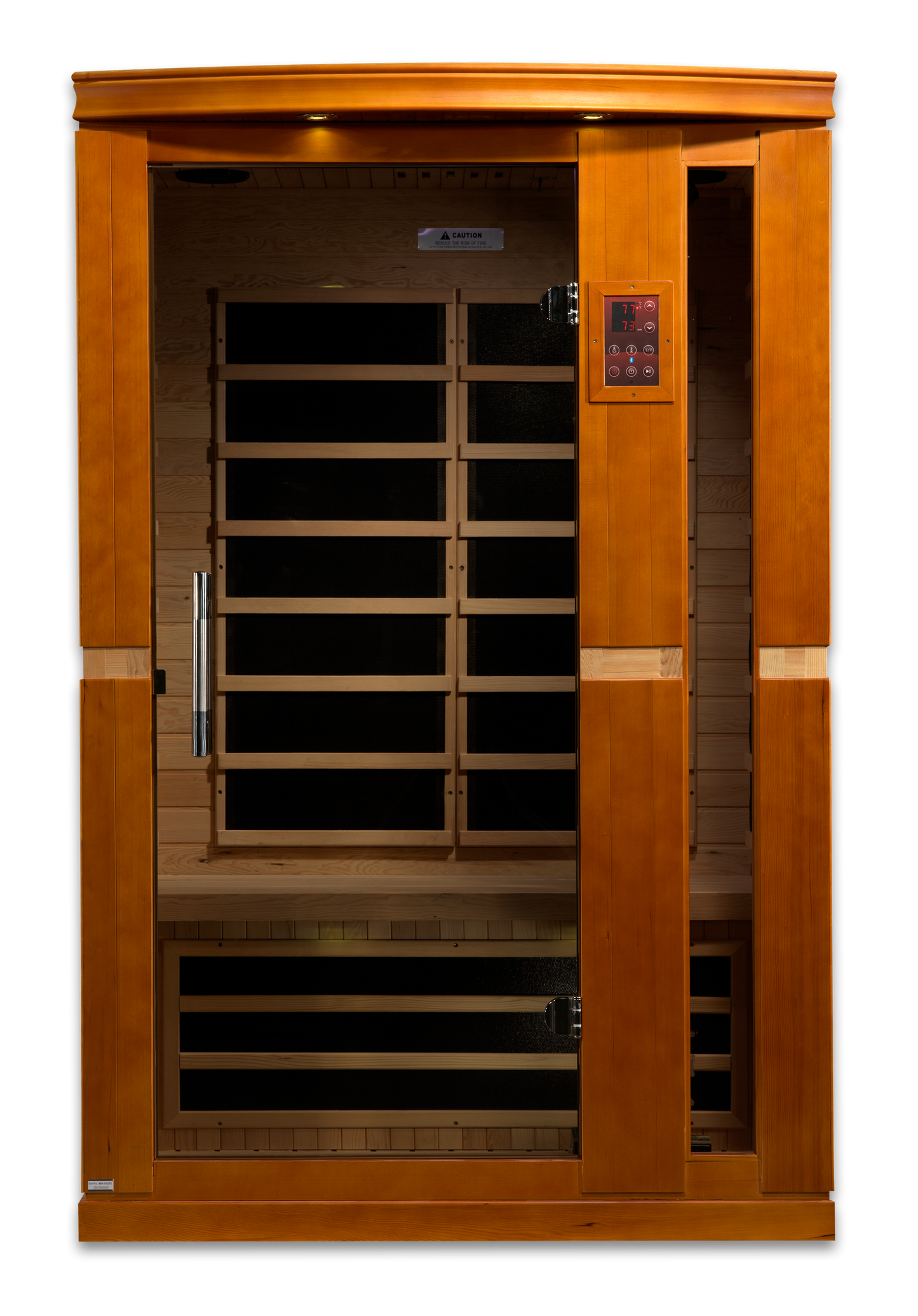 Dynamic "Vittoria" Elite 2-Person Ultra Low EMF (Between 3-5MG) FAR Infrared Sauna (DYN-6220-01 Elite)