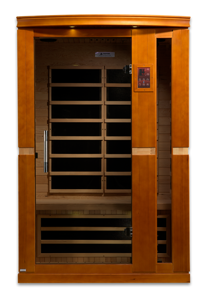 Dynamic "Vittoria" Elite 2-Person Ultra Low EMF (Between 3-5MG) FAR Infrared Sauna (DYN-6220-01 Elite)